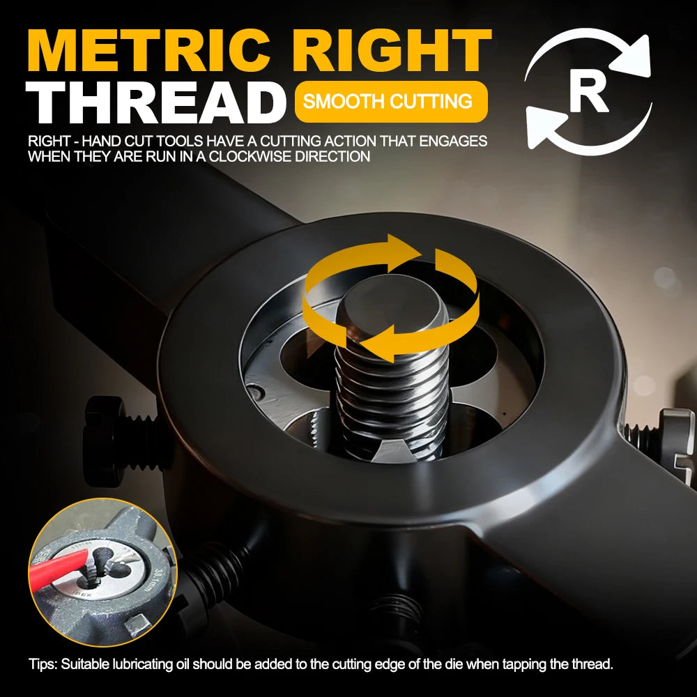 Schraubgewindestift M11 M12 M13 M14 M15 M16 M18 M20 Rechtshänder für Metallbearbeitung Metrisches Stanzhandwerkzeug