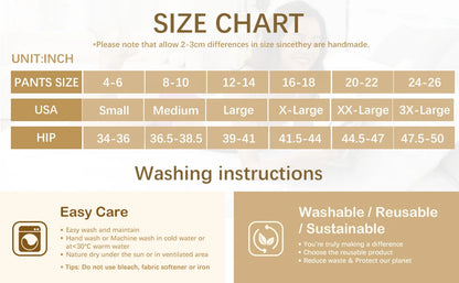 3PCS Menstrual Panties Woman Very Abundant Flow Menstruation Underwear Mid High Waist Leak Proof Period Panties for Girls Ladies.