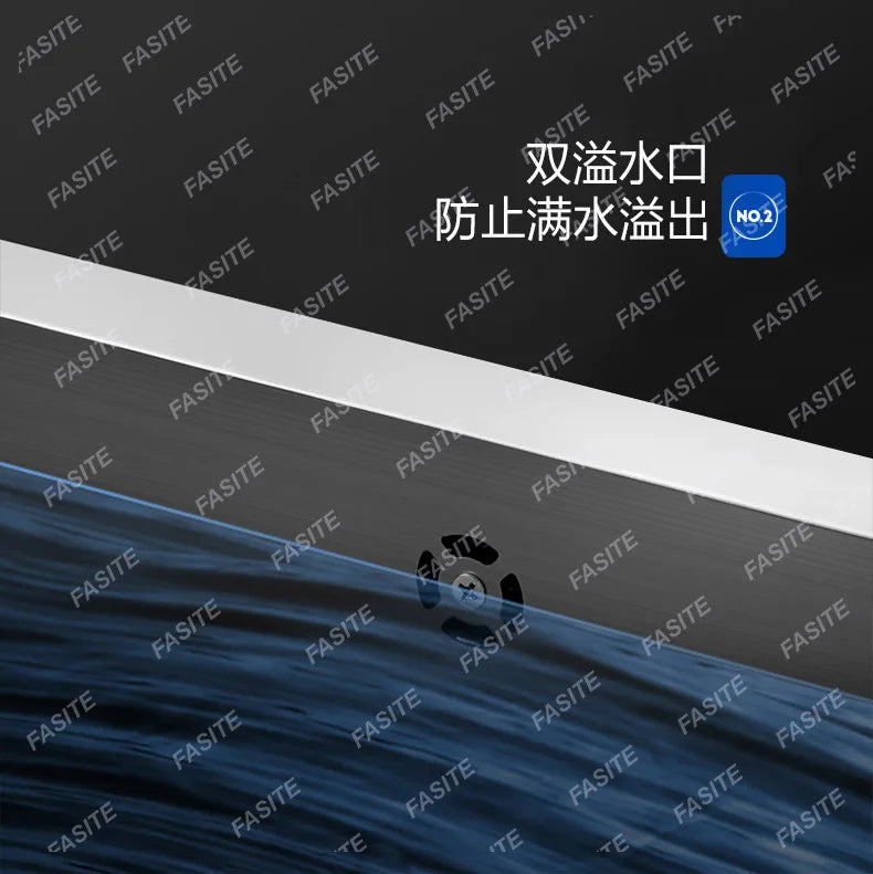 Stainless steel  double sink, kitchen , vegetable basin, thickened countertop and undercounter basin, double basin, dishwasher