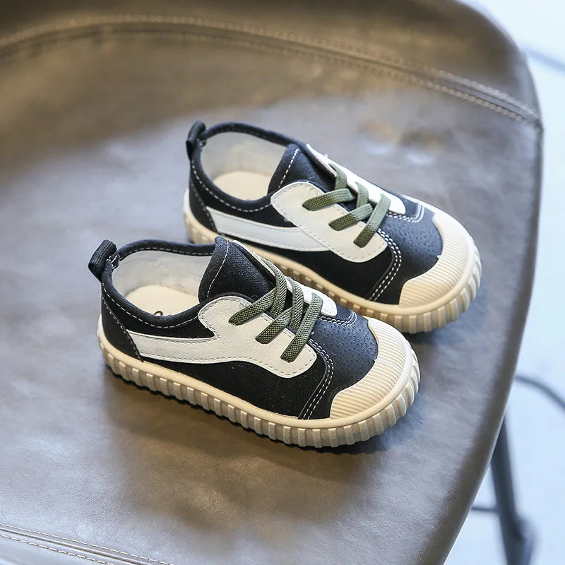 Kids Casual Shoes Boys Sneakers Girls Canvas Shoes Fashion Classic Breathable Soft Spring Autumn 2023 Brand New Children Shoes.