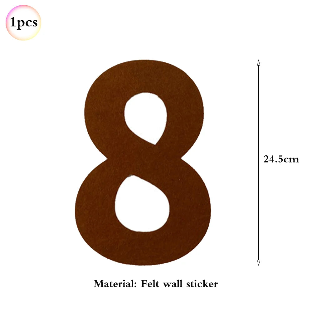 40in Cream Big Number Balloon 18in Three Color Love Foil Helium Balloons Aldult Birthday Set Boys Girls 1st Birthday Decorations