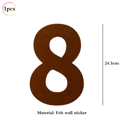 40in Cream Big Number Balloon 18in Three Color Love Foil Helium Balloons Aldult Birthday Set Boys Girls 1st Birthday Decorations