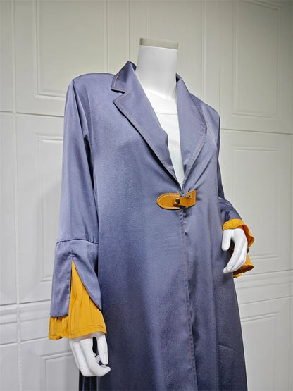 Ramadan Abayas For Women Eid Open Kimono Abaya Damen Dubai Muslim Kaftan Dress Islam Clothing Kebaya Caftan Marocain Robe Femme.