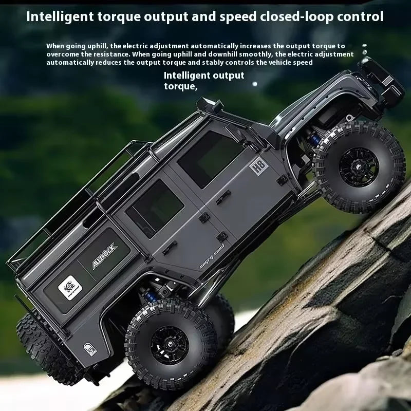 MJX in stock 1:8 Foc Westward H8h Defender Brushless 3s Off-road Differential Lock Remote Control Climbing Model Car Toy Gift.