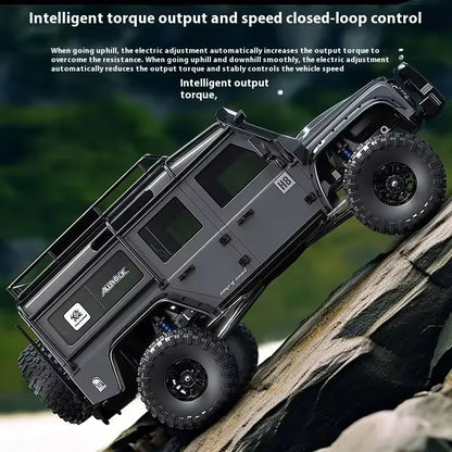 MJX in stock 1:8 Foc Westward H8h Defender Brushless 3s Off-road Differential Lock Remote Control Climbing Model Car Toy Gift.
