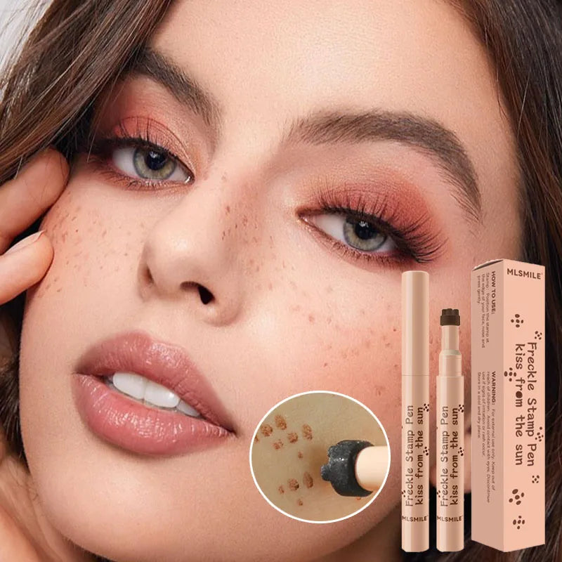 Natural Freckle Pen Waterproof Simulation Fake Spot Makeup Tool Lasting Waterproof Face Dot Spot Pen Eyeliner Korean Cosmetics.