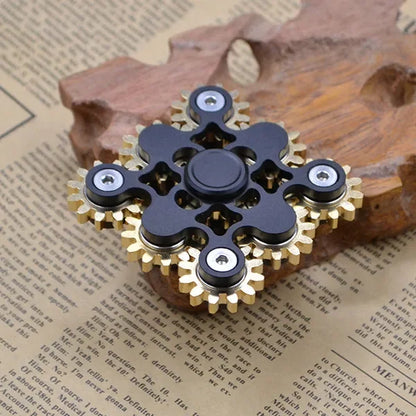 9 Gears Hand Spinner High Quality Metal Fidget Spinners R188 Smooth Bearing Adult Stress Relief Toy Anti Stress Fidget Toys.