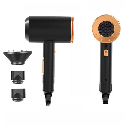 Professional Hair Dryer With High Air Volume And Quick Drying Negative Ion Hair Care EU/US/UK/AU Plug For Home Use Hair Dryer