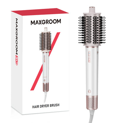 MAXGROOM High-Speed Hair Dryer Brush 110000 RPM Fast Dry Hair Care Styling Blow Dryer Brush Negative Ion HairDryer Multi Styler.