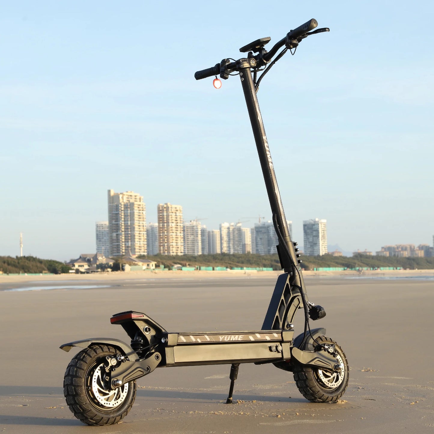 YUME HAWK Electric Scooter,  1200W*2 Powerful Motor 60V 22.5Ah Battery 70km/h Max Speed 10x3.15' Tubeless Tires Adult Escooter.