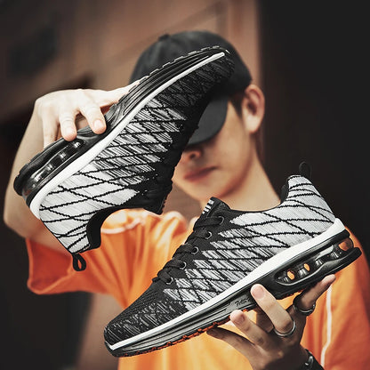 Men Running Shoes Fashion Breathable Outdoor Male Sports Shoes Sneakers Women Comfortable Athletic Footwear.