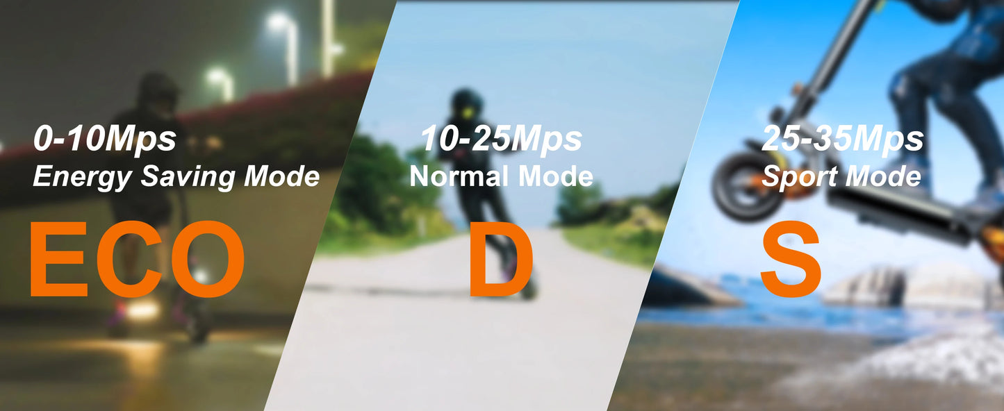 DECE DES20 Adult Electric Scooter 1200W*2 52V18Ah Battery City Commuter E-Scooter 10 Inch Off-Road Pneumatic Tire EScoote.