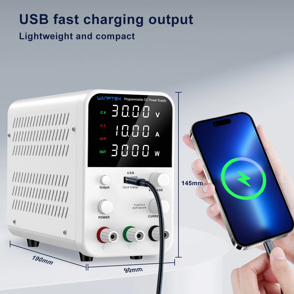 30V 10A 60V 5A DC Lab Power Supply Adjustable DC Power Supply Regulator Switching Power Supply Bench Power Supply 220V/110V.