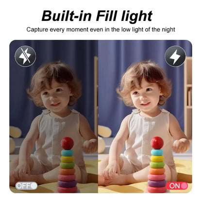 Digital Camera 4K 48MP Photography Camera Video Camcorder Rechargeable Cameras 180° Flip Screen Camcorder For Kid Adult Beginner.