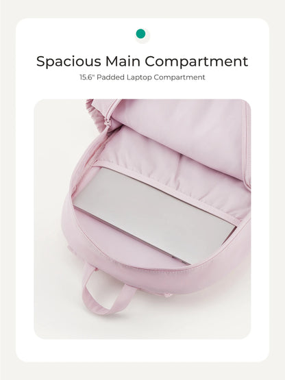 BAGSMART Laptop Backpack Large Capacity Women Casual Travel Bag College School Backpack For Boys Girls.