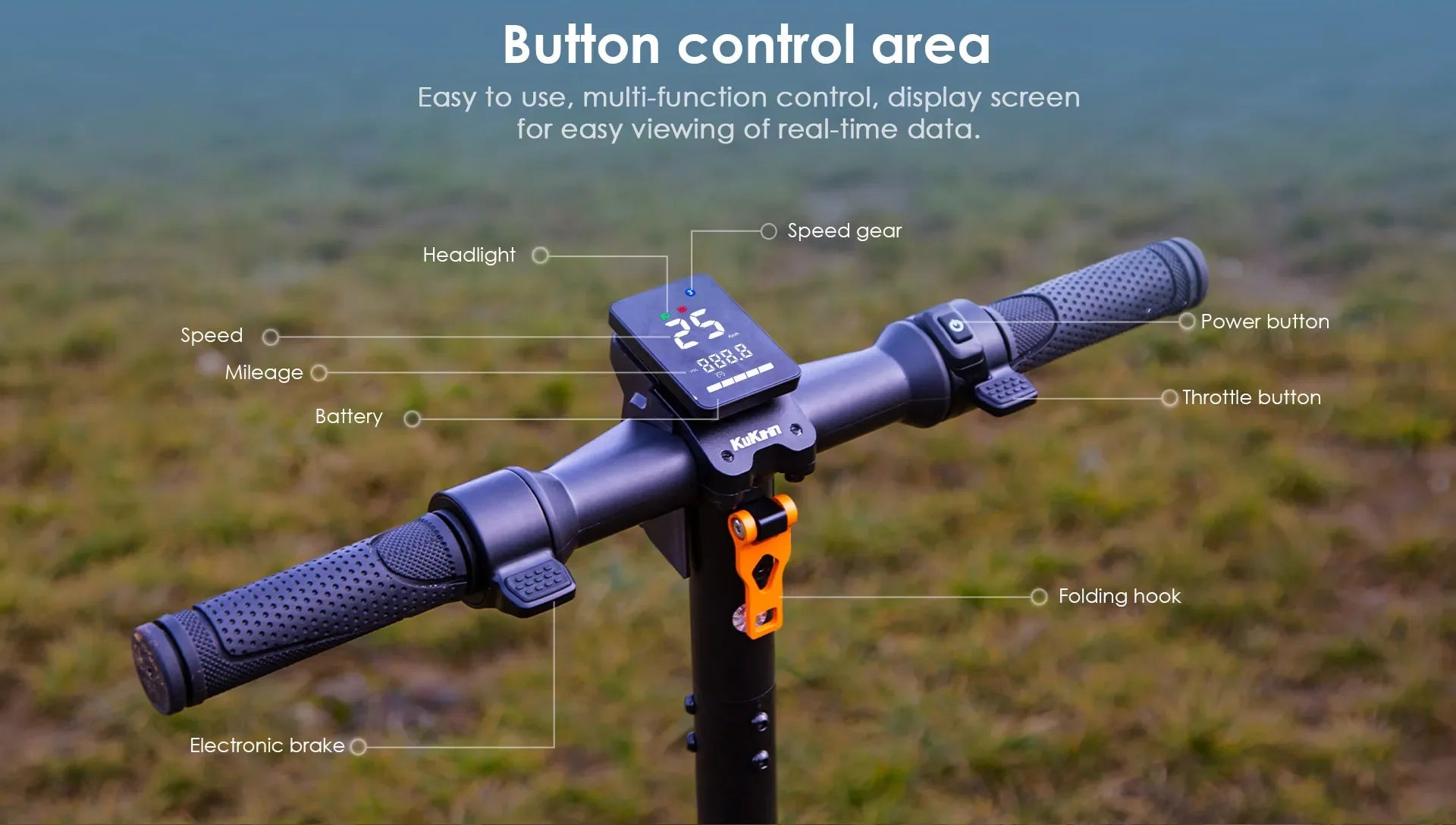 KuKirin S1 Max EU STOCK 2025 New Electric Scooters 350W Motor 36V 10.4Ah Battery 8 inch Tire 39km Max Range Foldable E-Scooters.