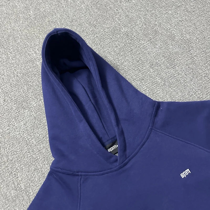 Classic Embroidered Letter Small Logo 6PM Hoodies Loose Cotton Casual Pants Men Women Hoody Sweatshirt Streetwear Clothing