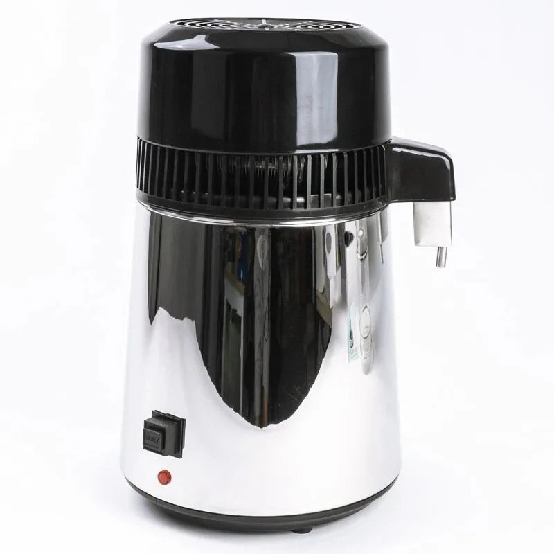 DIVEDEER Water Distiller 4L Purifier Filter Dispenser Drinking Bottle Softener Dual Temp Display Overheat Protection.