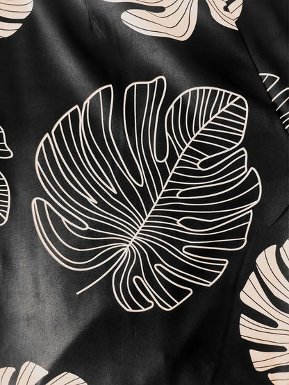 Summer Fashion Two Piece Outfits Woman New Women's Elegant Casual Hollow O Neck Short Vest Printed Trousers Set Women Clothes.