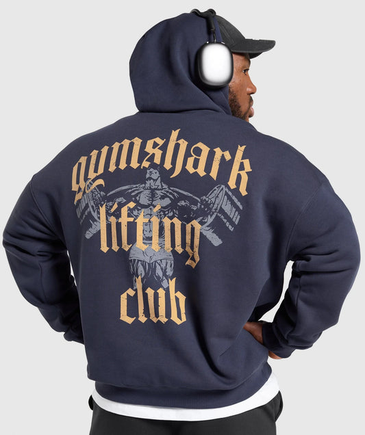 Autumn Winter New Arrivals Men's Cotton Fitness Hoodies Loose Warm Hoodie Gym Workout Sweatshirts Tops Men Fitness Pullover.