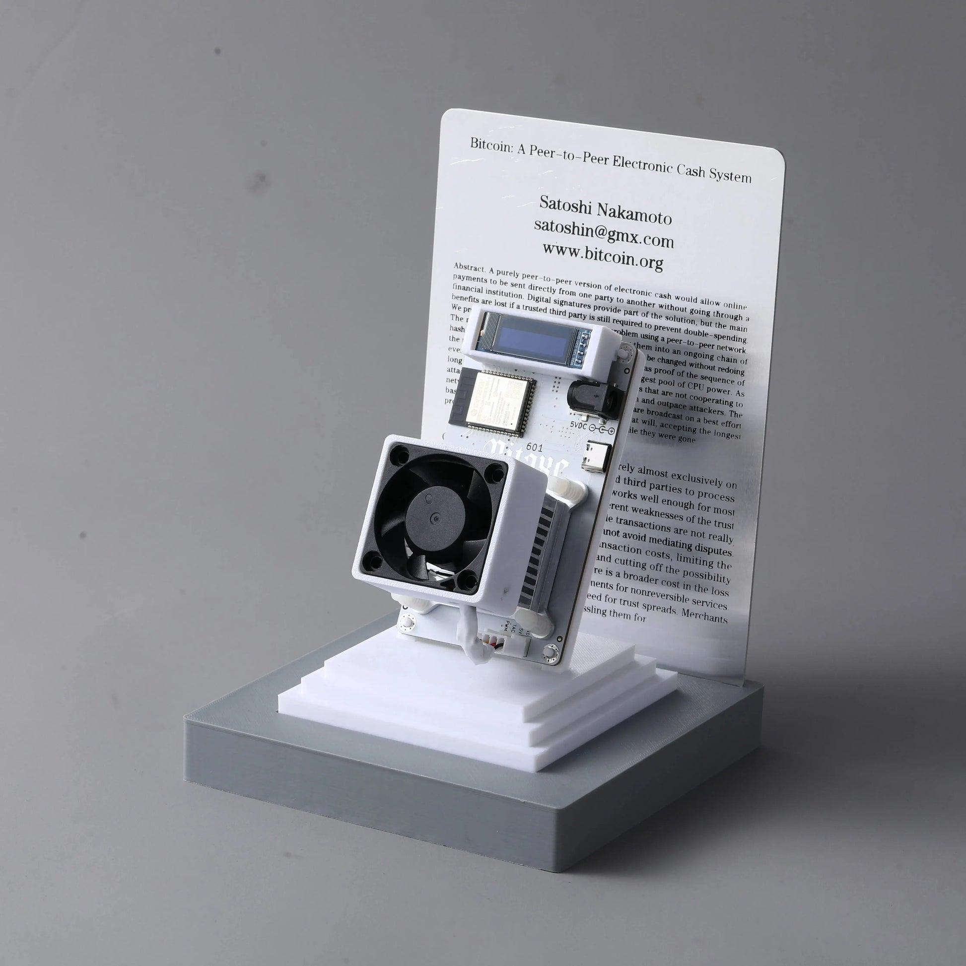 Factory wholesale 2025 Latest Bitaxe Gamma 601 1.2th/s 18W Open Source Bitcoin Miner With Power Supply.