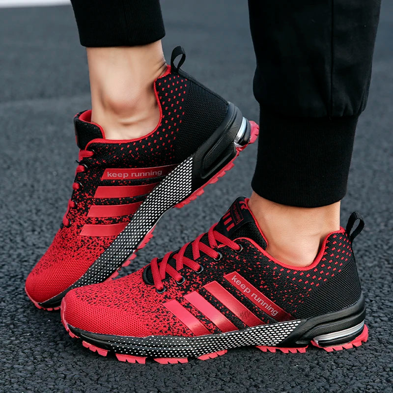 Men's and Women's Flats Fashion Casual Sneakers Couple Walking Shoes Plus Size 35-48 Breathable Fitness Running Shoes Men Shoes.