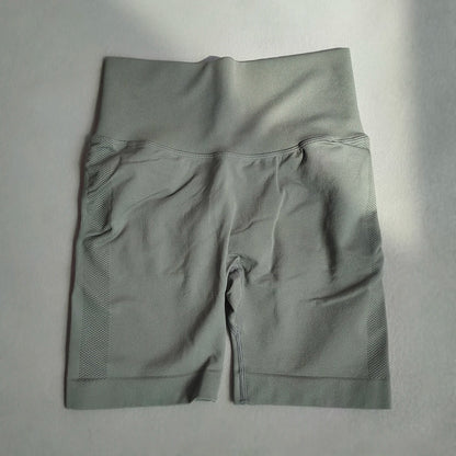 Seamless Shorts for Women Yoga Shorts Push Up Booty Workout Gym Shorts Fitness High Waist Sports Short Women Clothing.