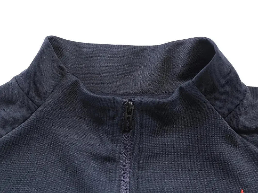 Adult Football Sportswear Set Long Sleeve Printed Ball Jersey Casual Style Training Match Outfit Comfortable Breathable Clothing.