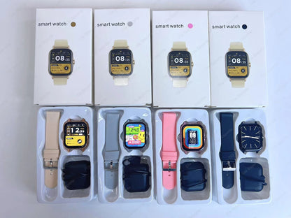 Outdoor Sports Smart Watch Wireless Calling Information Reminder Wallpaper Change Men's and Women's Waterproof Smartwatch 2025.