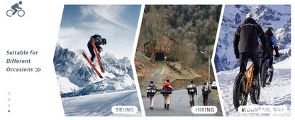 TACVASEN Winter Thicken Fleece Jacket Mens Waterproof Hiking Skiing Jackets Outdoor Mountain Trekking Windbreaker Parka Male.