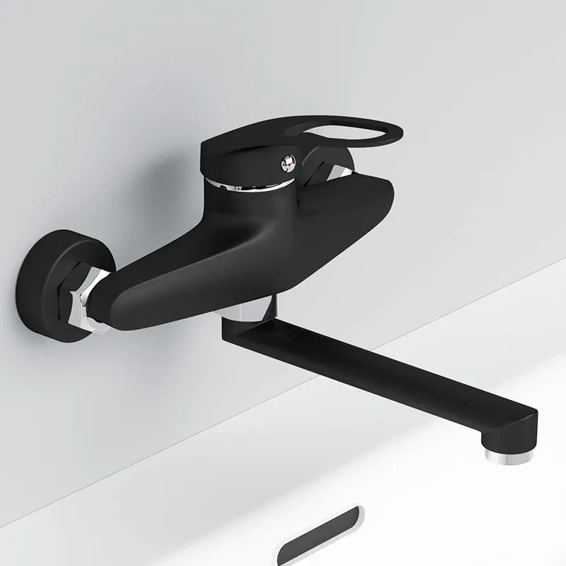 Kitchen Faucet Mixers Wall Mounted Single Handle Mixer Tap Sink Faucet Rotation Hot Cold Water Mixer Mop Pool Tap Basin Faucet