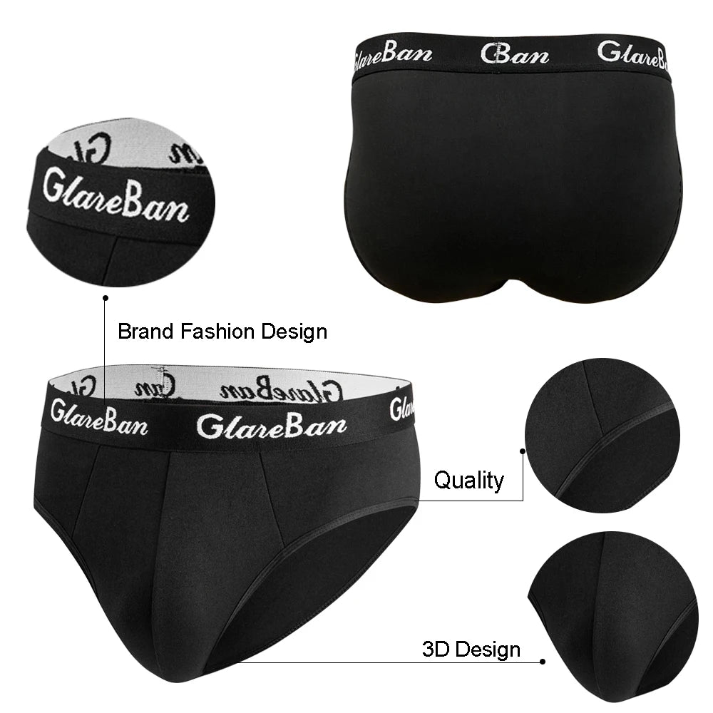 10pcs Pack Briefs Brand Cotton Boxer Fashion Style Men Panties Underwear Male And Underpants For Homme Set Shorts Box Slips ﻿.