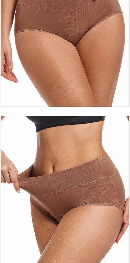 3-Layer Leakproof Menstrual Panties Ladies High-waisted Physiological Pants Icysilk Incontinence Breathable Sport Briefs XS-4XL.