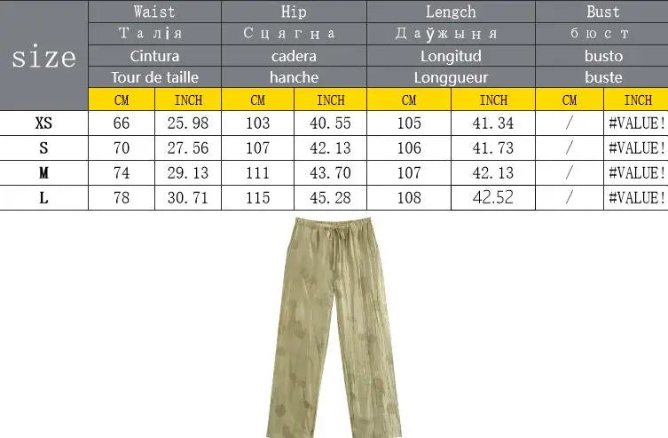 Women Print Long Pants Sets For Women Lapel Half Sleeve Single Breasted Shirts + High Waist Lace-Up Wide Leg Pants.