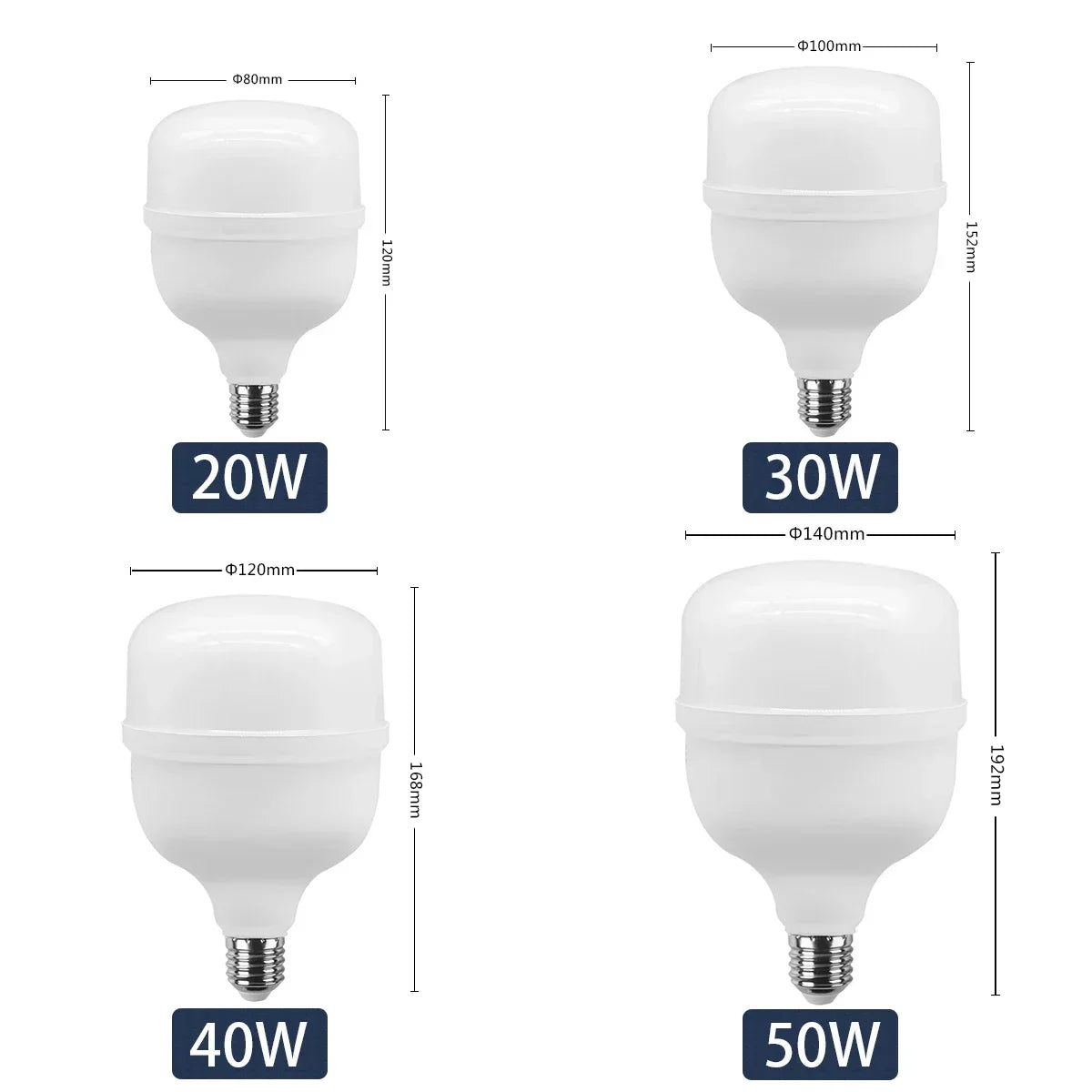 1-5 stücke 50 W 5000lm Super Helle Led-lampe AC 110 V 220 V E27 LED Lampe Lampada LED Licht Bombilla Beleuchtung Lampe für Home Wohnzimmer.