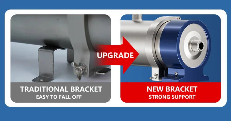 Wheelton whole house high flow water filter purifier 1000L-3000L SUS304 mineral water filter Reusable 0.01um PVDF for 5 years