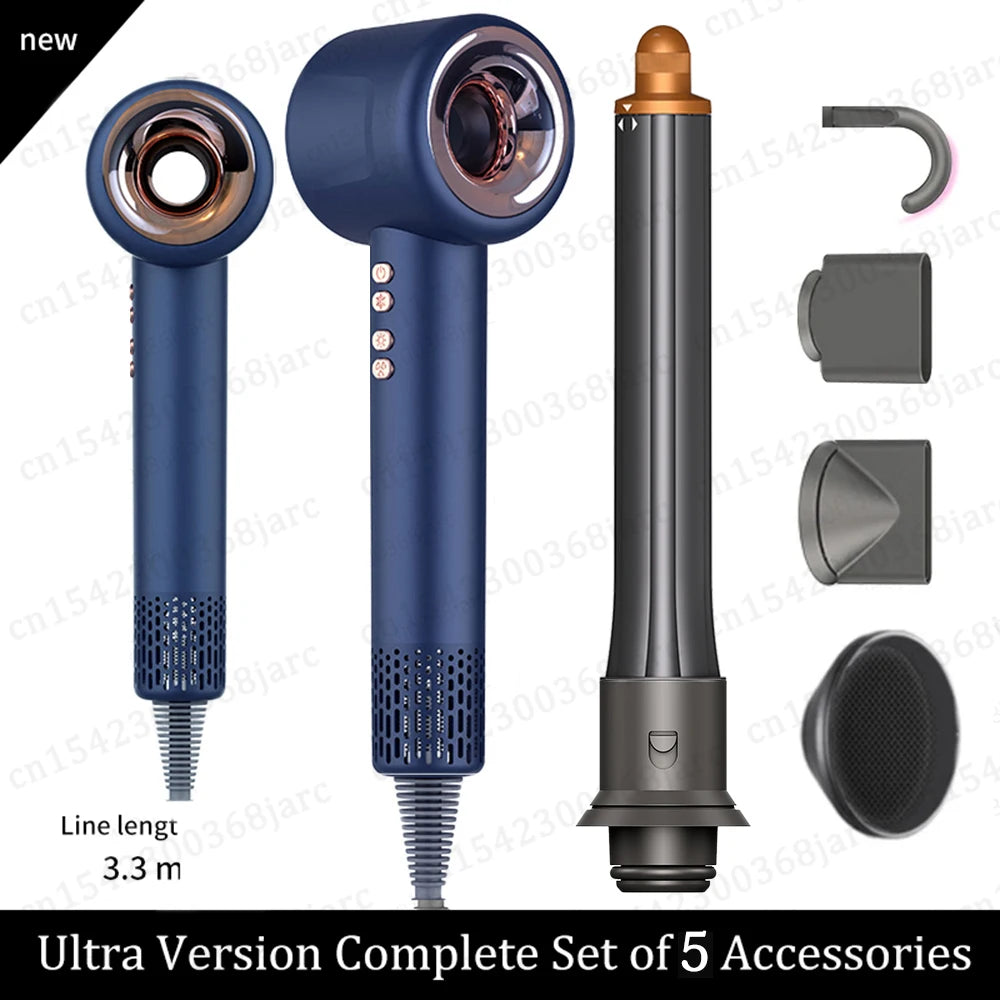 220V 1600W Super Hair Dryer Leafless Hair dryer Personal Hair Care Styling Negative Ion Tool Constant Anion Electric Hair Dryers