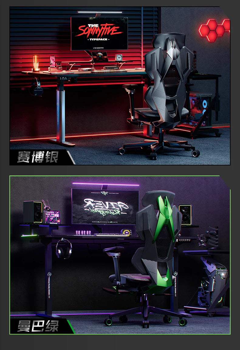 Moderner Designer-Gaming-Stuhl, bequem, luxuriös, Kreativität, drehbarer Gaming-Stuhl, verstellbar, elastisch, Sillas De Oficina-Möbel