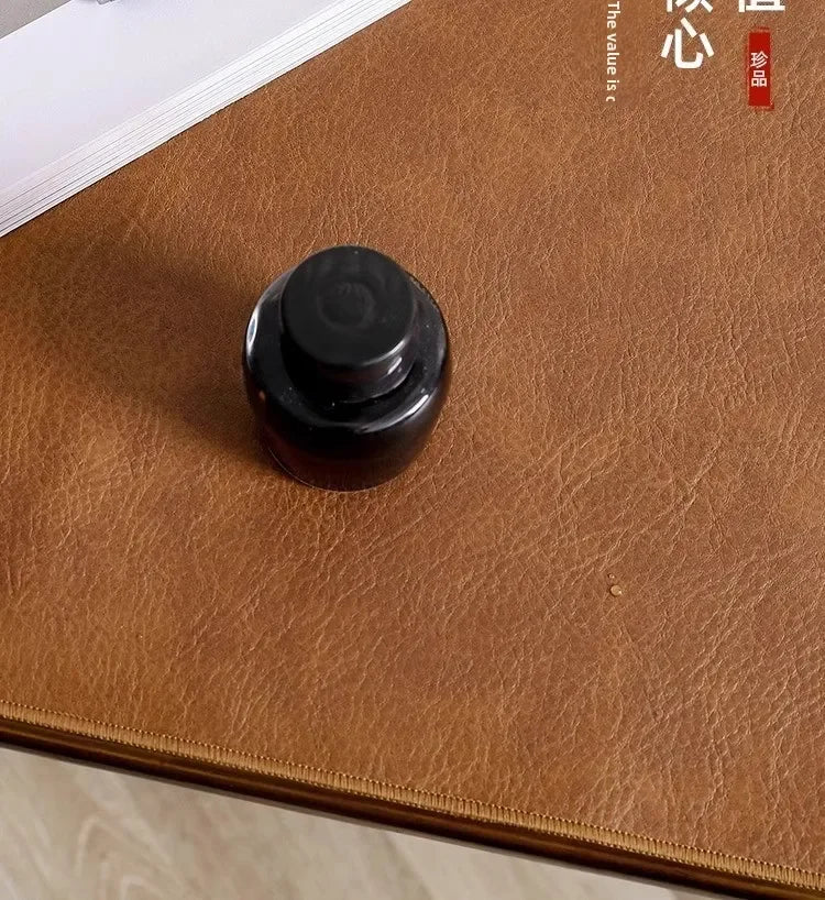 Retro Mousepad Large Mouse Pad Waterproof Non-slip PU Suede Desk Mat Computer Keyboard Desk Pad Mouse Mats Gaming Accessories.