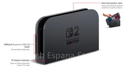 Nintendo Switch 2 Original 7.9-inch LCD Display Joy‑Con2 Handle Console Stable TV Mode Video Gaming Console N2 NEW 2025