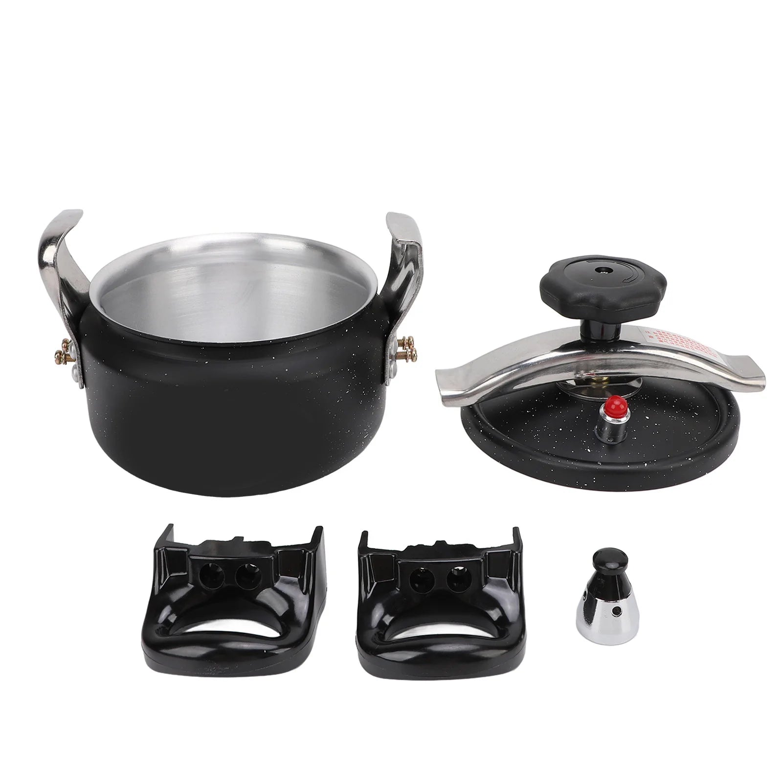 Pressure Cooker Aluminum Alloy Explosion Proof Large Capacity Compound Bottom Pressure Canner for Gas Stove Induction Cooker.