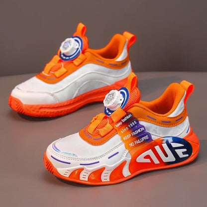 Autumn New Design Children Sneaker Boy Sports Shoes Fashion 4 To 12 Years Kids School Tennis Shoes Boy Casual Sneaker