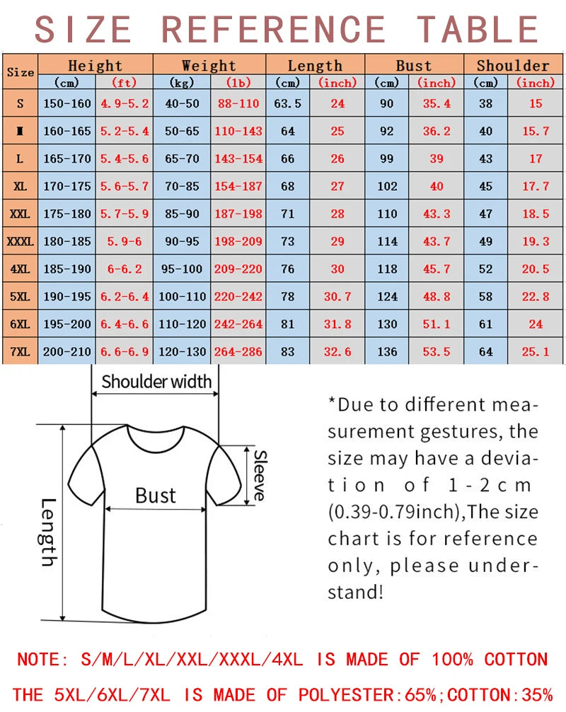 Men's Summer 100% Cotton Fashionable Casual Loose Large Size Faith Cross Printed Round Neck Short Sleeve T-shirt Top.