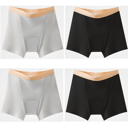 4pcs Women's Safety Pants Physiological Underwear High Waist Shorts Panties For Women Plus Size No Trace Leggings Safety Panty