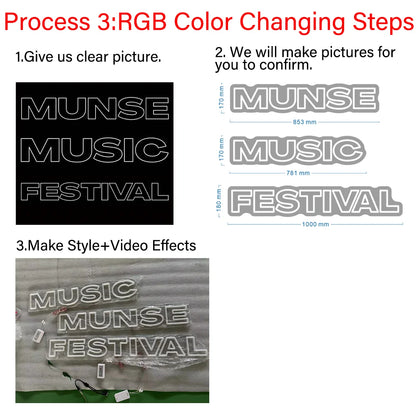 Custom Neon Sign Led Light Personalized Custom Logo Wall Decor Neon Sign For Store Wedding Happy Birthday Party Bar Neon Sign