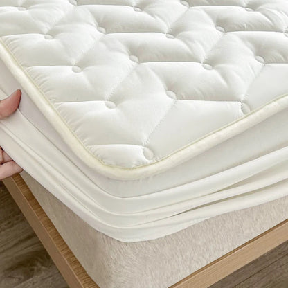 3pcs Waterproof Bedding Set 1pc Mattress Cover 2pcs Pillowcase Soft Comfortable Fitted Sheet Washable Durable Mattress Protector