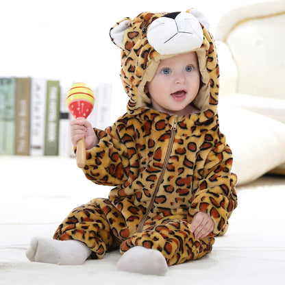 Winter Neue Baby Strampler Jungen Mädchen Patchwork Dicke Plus Samt Overalls Winddicht Mit Kapuze Overalls Schneeanzug Ein Stück Body