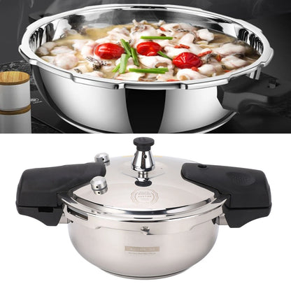 Stainless Steel Mini Pressure Cooker Safe Explosion Proof 1.8L 1.8 Liter Pressure Cooker Oyster Fish Head Pot for Gas Stove Indu.