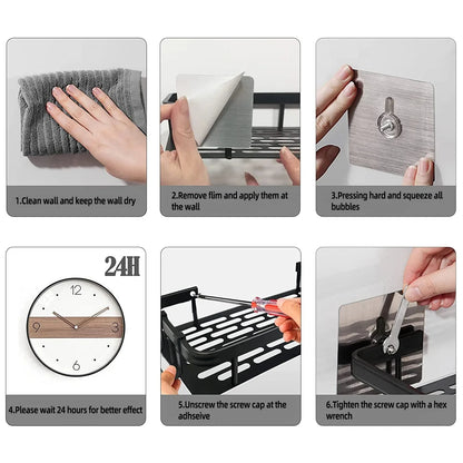 Badezimmer nicht perforiert Saugnapf dreieckiger Korb Lagerregal Waschbecken Wandmontage Küche Badezimmer Lagerregal