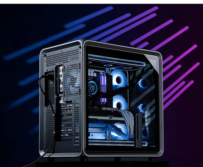 JONSBO BO400 ATX Desktop Case Aluminum Side View Sea View Room Chassis Supports 360 Water-cooled 10 Fan Positions